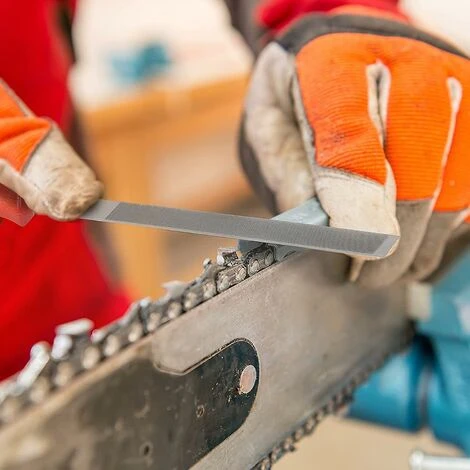 DONTODENT Affûteur De Tronçonneuse Professionnel 10 Pièces, Kit D'affûtage De Chaîne Avec Lime Ronde 4.0-4.8 - 5.5 Mm 5 DONTODENT Affûteur De Tronçonneuse Professionnel 10 Pièces, Kit D'affûtage De Chaîne Avec Lime Ronde 4.0-4.8 - 5.5 Mm – Image 3