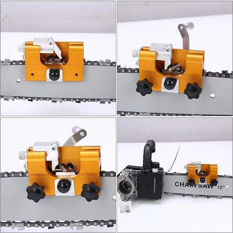 OSQI Affûteur De Chaîne De Tronçonneuse - Pour Différentes Chaînes De Tronçonneuse Utilisées Par Les Ouvriers Du Bois, Les Couturiers Et Les Bricoleurs. 6 OSQI Affûteur De Chaîne De Tronçonneuse - Pour Différentes Chaînes De Tronçonneuse Utilisées Par Les Ouvriers Du Bois, Les Couturiers Et Les Bricoleurs. – Image 4