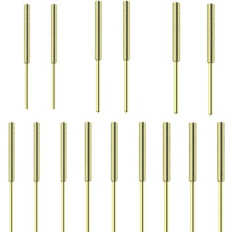 15 Pièces 4mm 4.8mm 5.5mm Fraise Diamant Fraise Metal Meule Limes Pierres Roues Meules Embouts D'Affûtage Affûteuse Pour Chaînes De Tronçonneuse Électrique (Or) -Adélala 3 15 Pièces 4mm 4.8mm 5.5mm Fraise Diamant Fraise Metal Meule Limes Pierres Roues Meules Embouts D'Affûtage Affûteuse Pour Chaînes De Tronçonneuse Électrique (Or) -Adélala