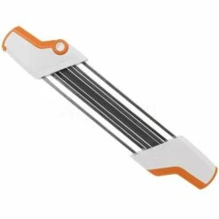 MODOU Affûteuse De Lime à Chaîne De Tronçonneuse En Métal 2 En 1 Facile 0,325"4,8 Mm Remplacer