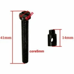 OCXIN 5 Pièces Barre Tendeur De Chaîne Vis De Réglage Pour Tronçonneuse électrique 405 5016 Pièces De Tronçonneuse Jardin Remplacer Tendeur Vis De Réglage -TronçOnneuse Et Accessoire Sales 67204772 5
