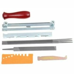 REGALI 9pcs Kit D'affûtage Universel Pour Tronçonneuse Portable, Lime Ronde 5/32" (4 Mm) / 3/16" (4,8 Mm) / 7/32" (5,5 Mm), Lime Plate, Poignée 7 REGALI 9pcs Kit D'affûtage Universel Pour Tronçonneuse Portable, Lime Ronde 5/32" (4 Mm) / 3/16" (4,8 Mm) / 7/32" (5,5 Mm), Lime Plate, Poignée -TronçOnneuse Et Accessoire Sales 67558481 3