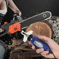 REGALI Affûteuse De Tronçonneuse électrique, 12V Mini Meuleuse De Chaîne Machine De Poche Extérieure Pour Scie à Chaîne -TronçOnneuse Et Accessoire Sales 67559011 5