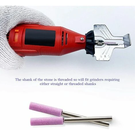 LLOVE 10pcs 3/8 Affûteur Tronçonneuse Compatible Pour Polissage De Chaîne Tronçonneuse à Manucure (Arbre 4.8mm) 6 LLOVE 10pcs 3/8 Affûteur Tronçonneuse Compatible Pour Polissage De Chaîne Tronçonneuse à Manucure (Arbre 4.8mm) – Image 4