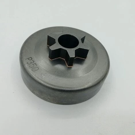 FLYME Pignon De Tambour D'embrayage 6T 3/8 Pour Tronçonneuse Partner 350 351 352 370 371 390 420 - Corps Unique - Type 6 Dents - Pas De 3/8 5 FLYME Pignon De Tambour D'embrayage 6T 3/8 Pour Tronçonneuse Partner 350 351 352 370 371 390 420 - Corps Unique - Type 6 Dents - Pas De 3/8 – Image 3