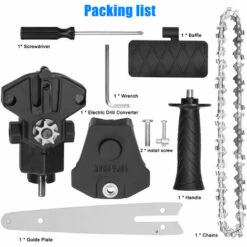 LIFCAUSAL Perceuse électrique De 6 Pouces Modifiée à L'accessoire D'outil De Tronçonneuse électrique Accessoire De Tronçonneuse électrique Ensemble D'outils De Modification Pratique Outil De Coupe Du Bois 8 LIFCAUSAL Perceuse électrique De 6 Pouces Modifiée à L'accessoire D'outil De Tronçonneuse électrique Accessoire De Tronçonneuse électrique Ensemble D'outils De Modification Pratique Outil De Coupe Du Bois -TronçOnneuse Et Accessoire Sales 67837709 2