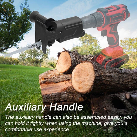 LIFCAUSAL Accessoire Pour Perceuse électrique Modifiée Accessoire Pour Scies Sabres électriques Pièces De Scies Alternatives électriques Ensemble D'outils De Modification Pratique Rapide Outil De Coupe Pour Le Travail Du Bois Avec 2 Lames De Scie Pour Bois Et Métal 5 LIFCAUSAL Accessoire Pour Perceuse électrique Modifiée Accessoire Pour Scies Sabres électriques Pièces De Scies Alternatives électriques Ensemble D'outils De Modification Pratique Rapide Outil De Coupe Pour Le Travail Du Bois Avec 2 Lames De Scie Pour Bois Et Métal – Image 3