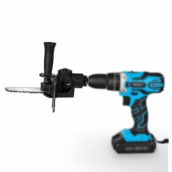 LIFCAUSAL Perceuse électrique De 4 Pouces Modifiée En Pièce Jointe D'outil De Tronçonneuse électrique Accessoire De Tronçonneuse électrique Ensemble D'outils De Modification Pratique Outil De Coupe Pour Le Travail Du Bois -TronçOnneuse Et Accessoire Sales 67837810 4