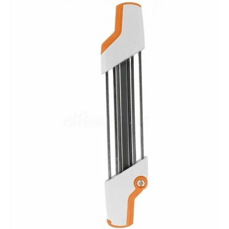 LIFCAUSAL Affûteur De Chaîne De Tronçonneuse 2 En 1 Outils De Meuleuse D'affûtage Facile Pour STIHL, Lime Et Jauge De Profondeur Dans Un Seul Outil Ergonomique (blanc Et Orange) 4,0 Mm 3 LIFCAUSAL Affûteur De Chaîne De Tronçonneuse 2 En 1 Outils De Meuleuse D'affûtage Facile Pour STIHL, Lime Et Jauge De Profondeur Dans Un Seul Outil Ergonomique (blanc Et Orange) 4,0 Mm