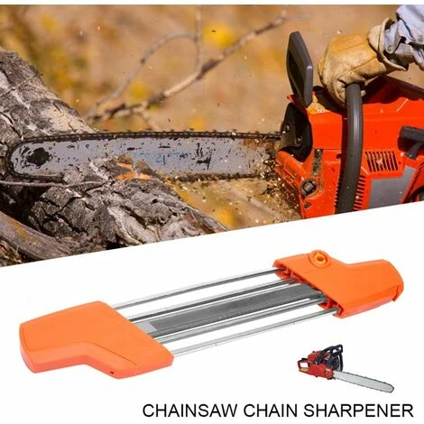 LIFCAUSAL Affûteur De Chaîne De Tronçonneuse 2 En 1 Outils De Meuleuse D'affûtage Facile Pour STIHL, Lime Et Jauge De Profondeur Dans Un Seul Outil Ergonomique (orange) 4,8 Mm 4 LIFCAUSAL Affûteur De Chaîne De Tronçonneuse 2 En 1 Outils De Meuleuse D'affûtage Facile Pour STIHL, Lime Et Jauge De Profondeur Dans Un Seul Outil Ergonomique (orange) 4,8 Mm – Image 2