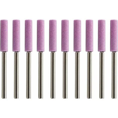 Jardin Piscine 10pcs 3/8 Affûteur Tronçonneuse Compatible Pour Polissage De Chaîne Tronçonneuse à Manucure (Arbre 3mm) LangRay 3 Jardin Piscine 10pcs 3/8 Affûteur Tronçonneuse Compatible Pour Polissage De Chaîne Tronçonneuse à Manucure (Arbre 3mm) LangRay