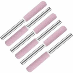 GRID COOL Aiguiseurs De Tronçonneuse Burr 4 Mm En Diamant Pour Affûter Et Affûter Les Tronçonneuses,,Lot De 6