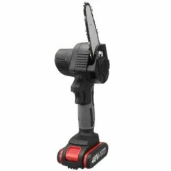 GRID COOL Mini Tron?onneuse Electrique Scie Portable Cha?ne Rechargeable Travail Bois 2 Batteries 800W 3500mAh -TronçOnneuse Et Accessoire Sales 68590048 5